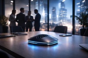 table-bureau-moderne-dispositif-high-tech