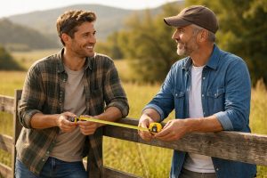 personnes-tenue-collaborative-paysage-rural