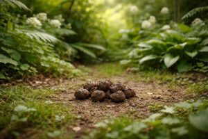 jardin-verdoyant-feuillages-crottinee-sol