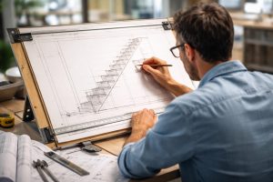 Comment Calculer un Escalier Droit : la Formule de Blondel